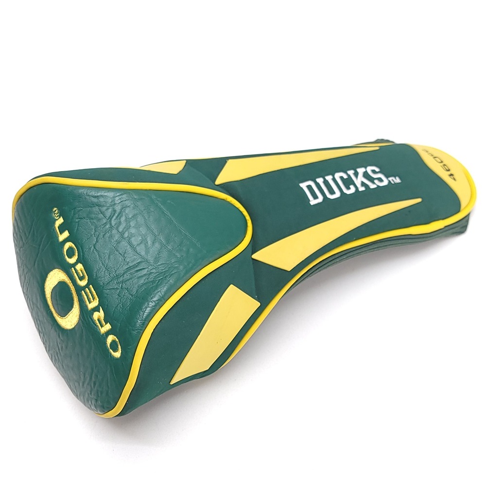 Oregon Ducks 460cc Driver Golf Headcover OU Green Yellow NCAA